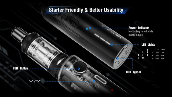HC VAPE VAPTIO Cosmo Nebula KIT 星雲