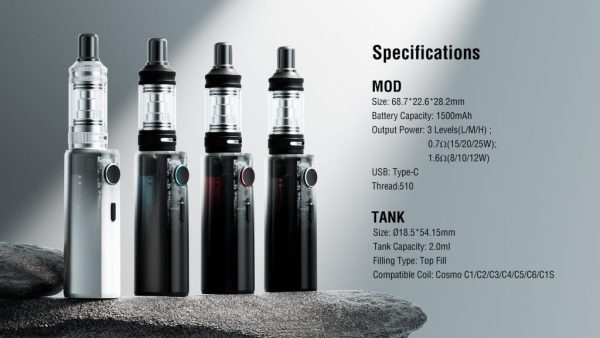 HC VAPE VAPTIO Cosmo Nebula KIT 星雲