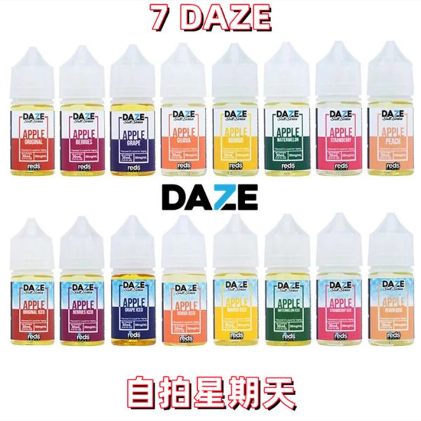 【小煙油】原廠正品 美國 7DAZE 自拍星期天 30ml 小煙 小菸油 現貨供應中 雙重蘋果 蘋果草莓 蘋果葡萄 蘋果莓果 蘋果芭樂 蘋果芒果 蘋果蜜桃 蘋果混合水果 香甜瓜香蕉冰 百香檸檬藍莓冰 柳橙柑橘柚子冰 鳳梨椰子香蕉冰 覆盆子青蘋西瓜冰 葡萄蘋果蘆薈冰 鳳梨柳橙芒果冰 草莓黑莓檸檬冰 蜜桃草莓芒果冰 三色芒果冰 【小煙油】原廠正品 美國 7DAZE 自拍星期天 30ml 小煙 小菸油 現貨供應中 雙重蘋果 蘋果草莓 蘋果葡萄 蘋果莓果 蘋果芭樂 蘋果芒果 蘋果蜜桃 蘋果混合水果 香甜瓜香蕉冰 百香檸檬藍莓冰 柳橙柑橘柚子冰 鳳梨椰子香蕉冰 覆盆子青蘋西瓜冰 葡萄蘋果蘆薈冰 鳳梨柳橙芒果冰 草莓黑莓檸檬冰 蜜桃草莓芒果冰 三色芒果冰