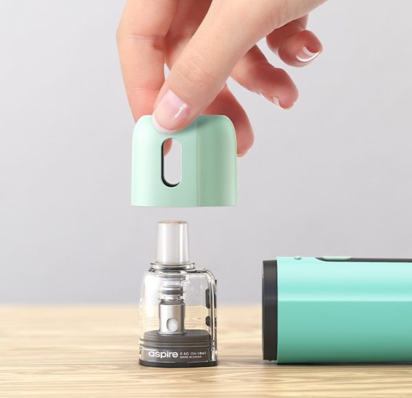 ASPIRE FLUFFI POD ASPIRE FLUFFI POD 酪梨寶寶 Aspire Fluffi 1500mAh 小煙 20w 蓬鬆主機 酪梨妹妹主機【小煙主機】0.6Ω 1.0Ω 歐姆 豆莢 空倉 vapedia.net