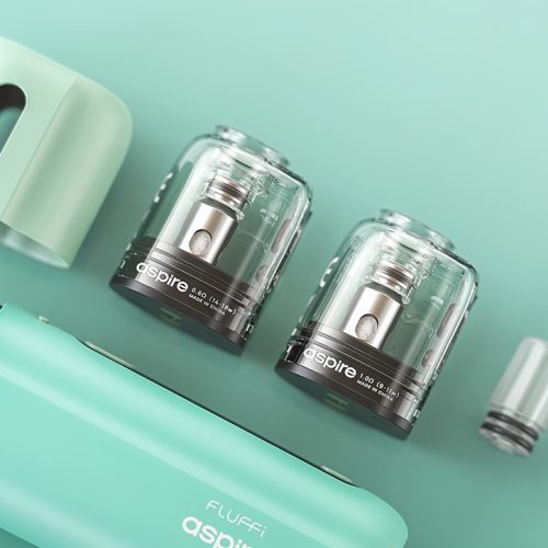 ASPIRE FLUFFI POD ASPIRE FLUFFI POD 酪梨寶寶 Aspire Fluffi 1500mAh 小煙 20w 蓬鬆主機 酪梨妹妹主機【小煙主機】0.6Ω 1.0Ω 歐姆 豆莢 空倉 vapedia.net