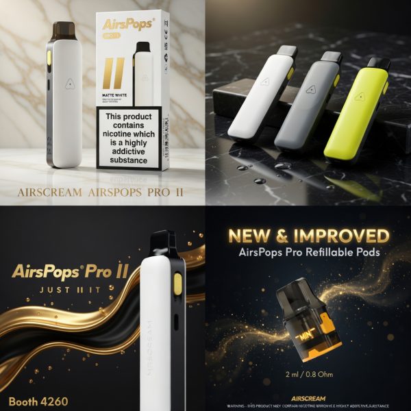 Airscream-Airspops-Pro-II-氣泡2代-可調瓦-可調吸阻-螢幕顯示-瓦數、口數、電量、歐姆值 Airscream-Airspops-Pro-II-氣泡2代-可調瓦-可調吸阻-螢幕顯示-瓦數、口數、電量、歐姆值