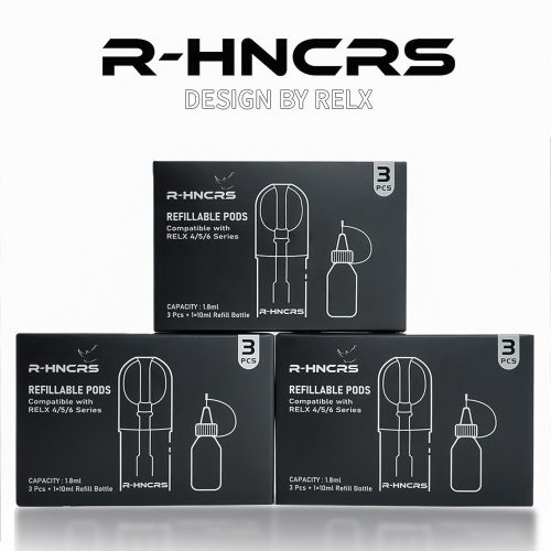 RELX 4代 RELX 5代 RELX 6代 專用空倉 一盒三顆+針瓶 350$ R-HNCRS 犀牛悅刻四五六代專用空倉