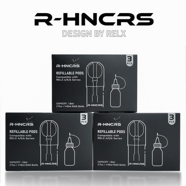RELX 4代 RELX 5代 RELX 6代 專用空倉 一盒三顆+針瓶 350$ R-HNCRS 犀牛悅刻四五六代專用空倉