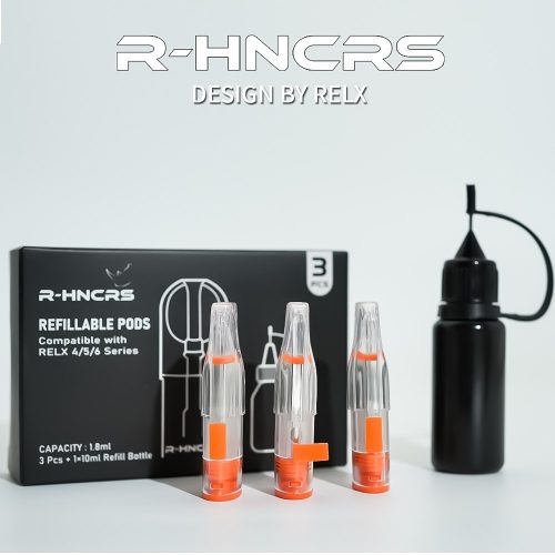 RELX 4代 RELX 5代 RELX 6代 專用空倉 一盒三顆+針瓶 350$ R-HNCRS 犀牛悅刻四五六代專用空倉