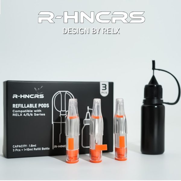 RELX 4代 RELX 5代 RELX 6代 專用空倉 一盒三顆+針瓶 350$ R-HNCRS 犀牛悅刻四五六代專用空倉