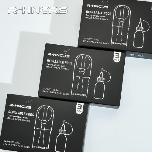 RELX 4代 RELX 5代 RELX 6代 專用空倉 一盒三顆+針瓶 350$ R-HNCRS 犀牛悅刻四五六代專用空倉