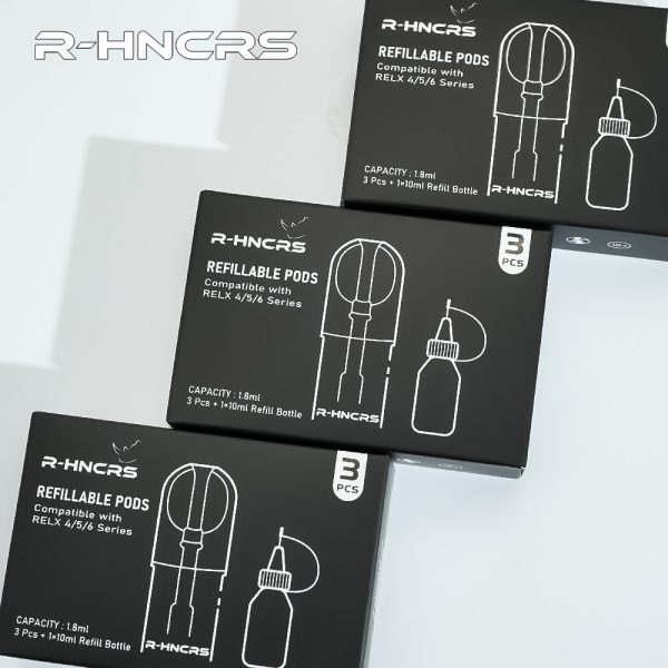 RELX 4代 RELX 5代 RELX 6代 專用空倉 一盒三顆+針瓶 350$ R-HNCRS 犀牛悅刻四五六代專用空倉